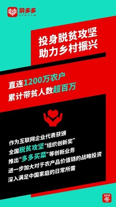 拼多多CEO陳磊 深耕農產品電商，以“重”投入撬動互聯網零售新格局